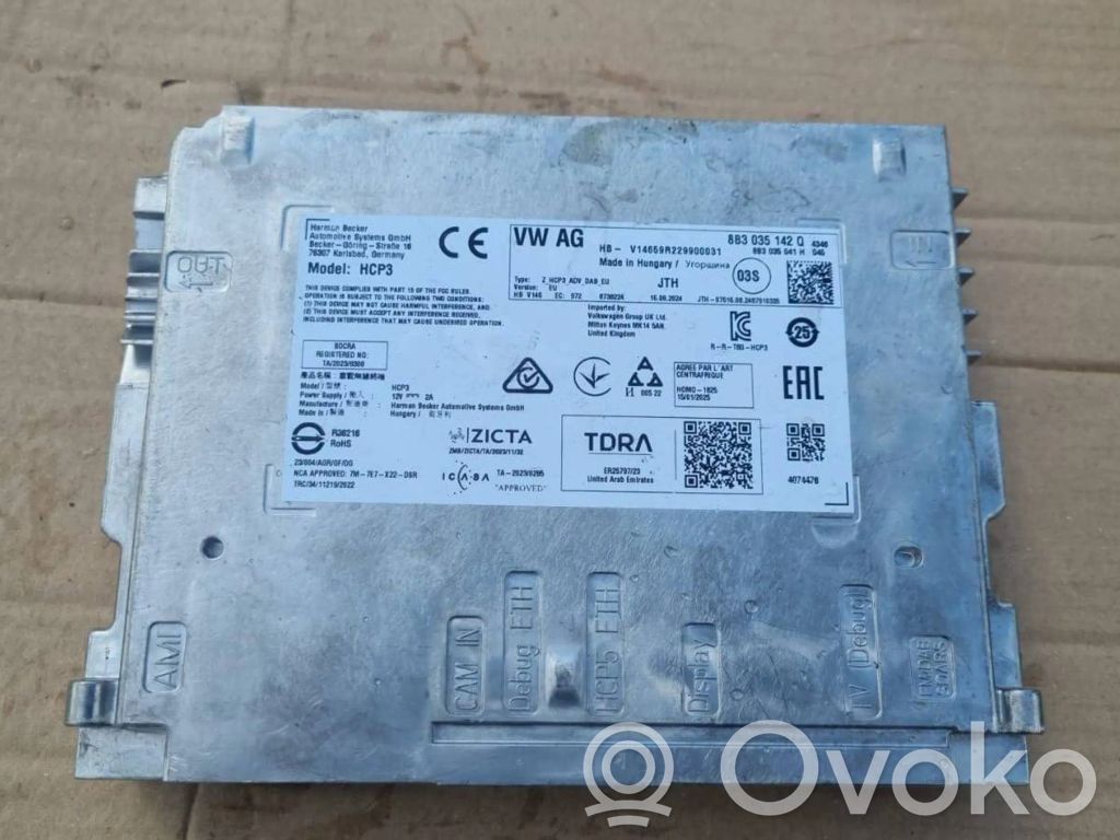 Other control units/modules   8B3035142Q