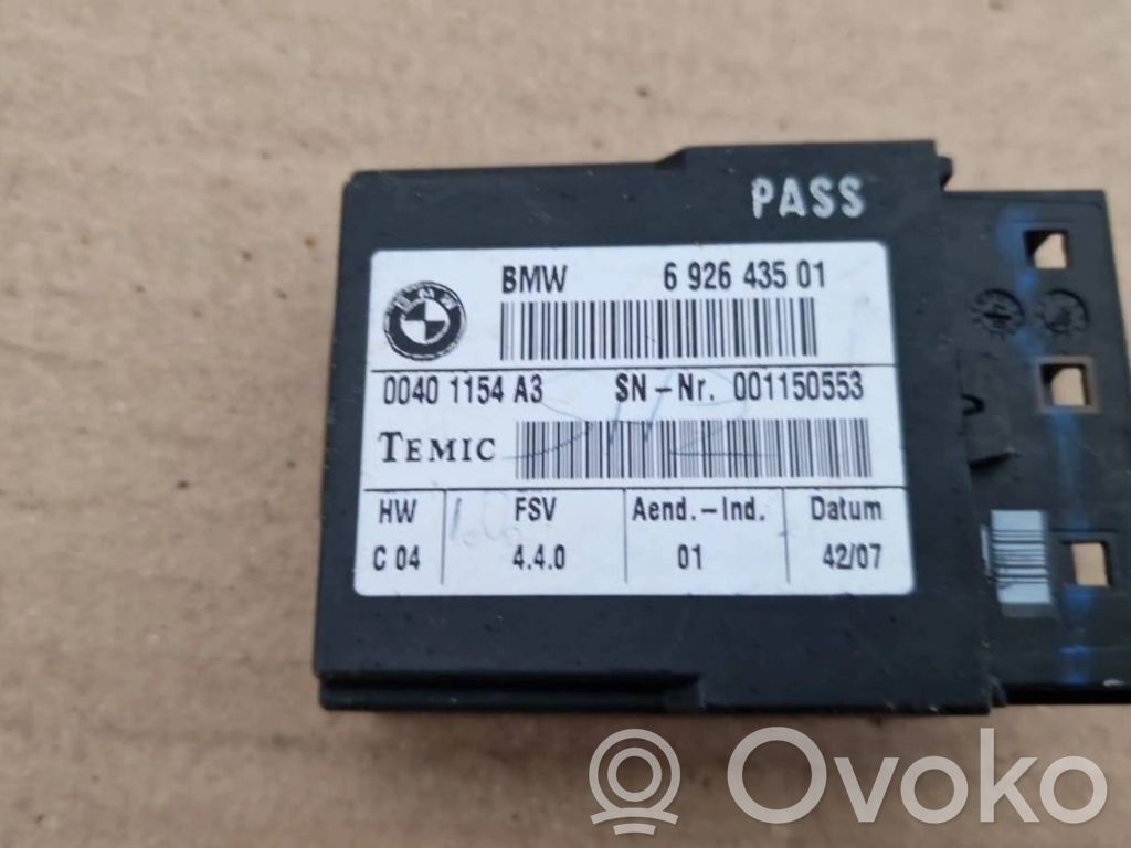 BMW 5 E60 E61 Module de commande de siège 