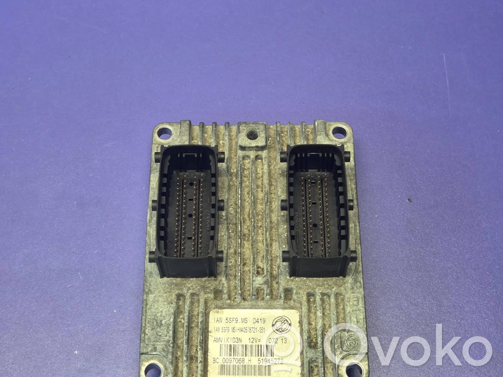 Fiat 500 Abarth Engine control unit/module 
