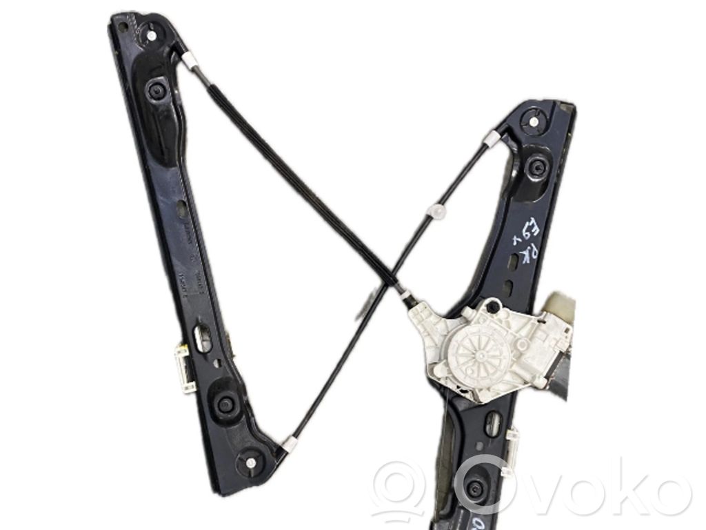 Front door window regulator with motor   7060255,7140587