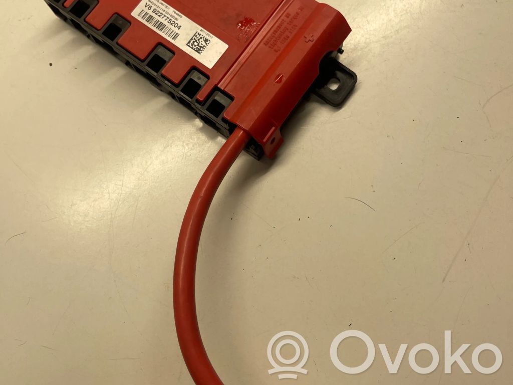 BMW 3 F30 F35 F31 Wiązka przewodów dodatnich 