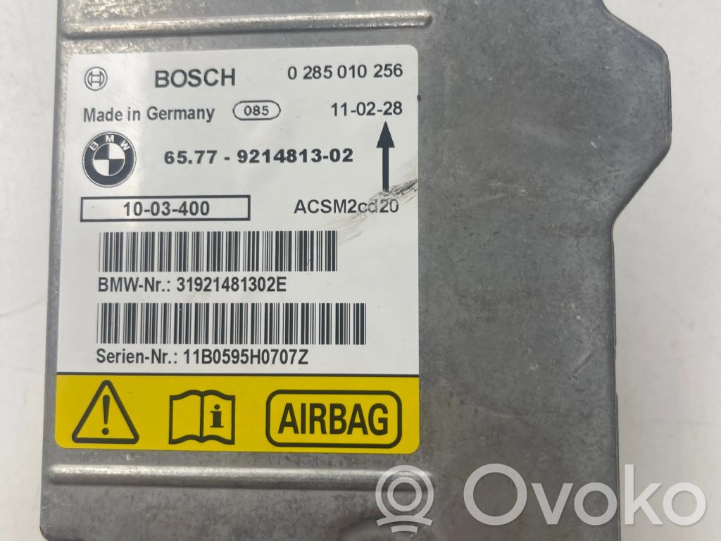 Airbag control unit/module   31921481302E,0285010256,9214813,ACSM2C020