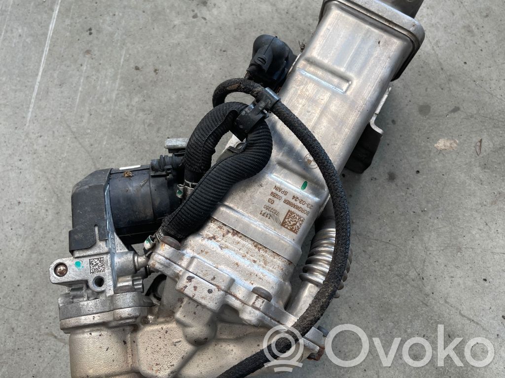 BMW 5 F10 F11 EGR valve cooler 