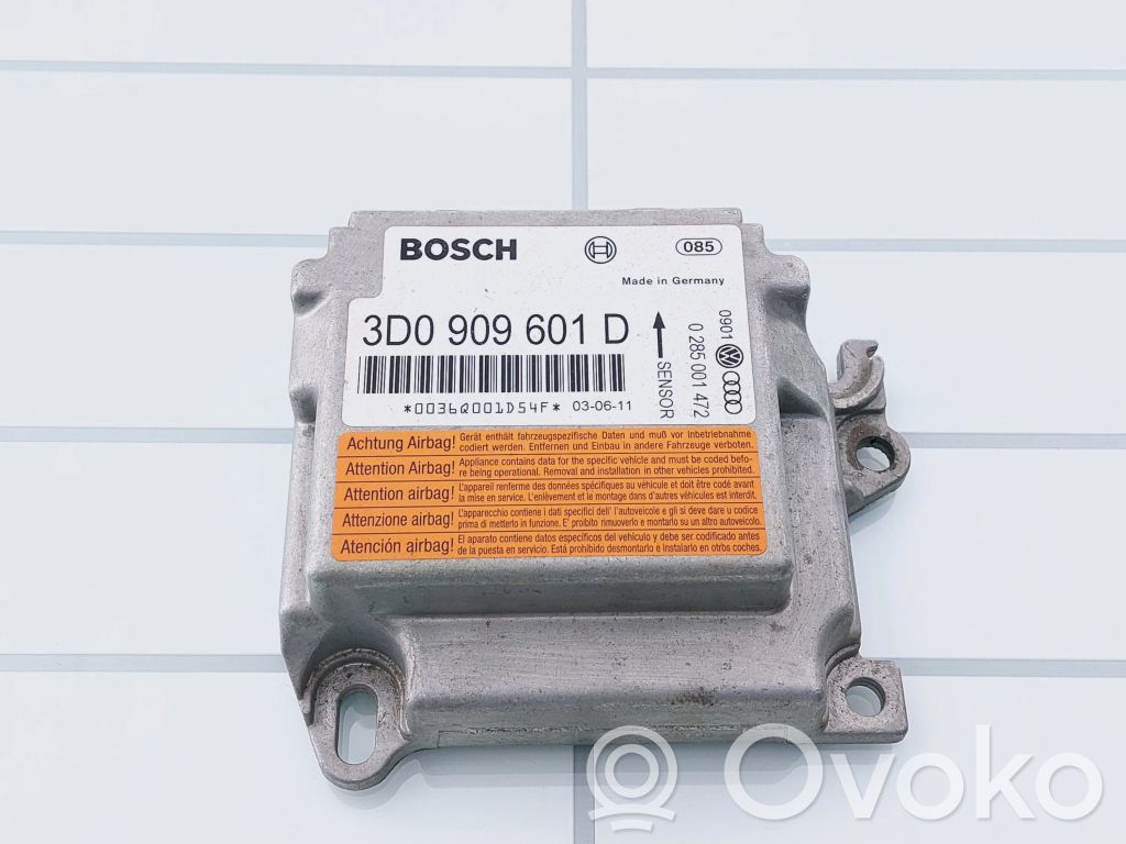 Volkswagen Phaeton Airbag control unit/module 