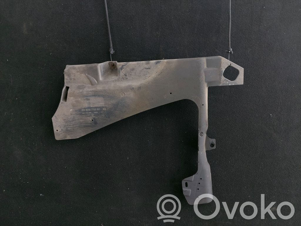 Citroen C5 Protector/cubierta de la carrocería inferior trasera 