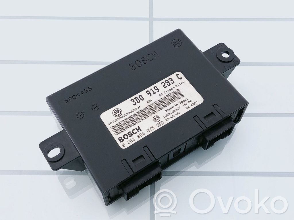 Volkswagen Phaeton Parking PDC control unit/module 