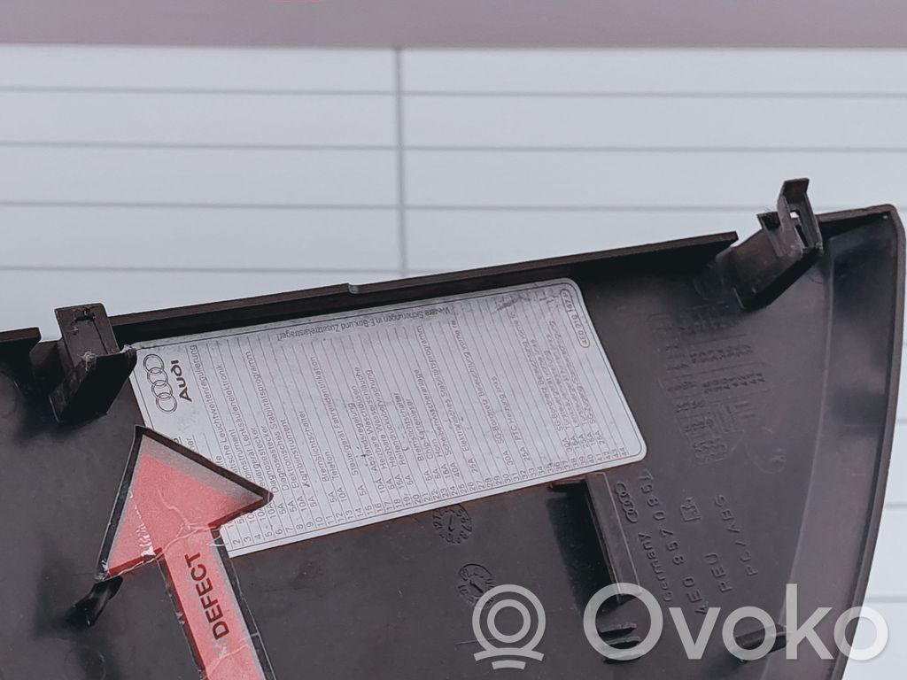 Audi A8 S8 D3 4E Dashboard side end trim 