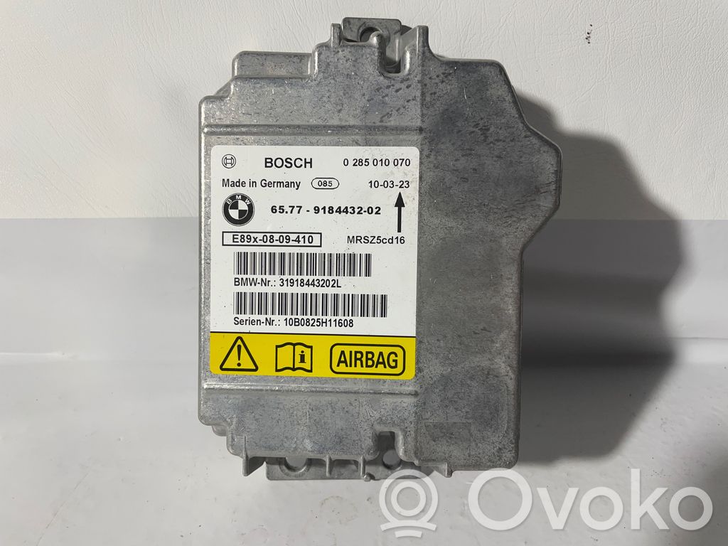 Airbag control unit/module   0285010070,31918443202L,9184432