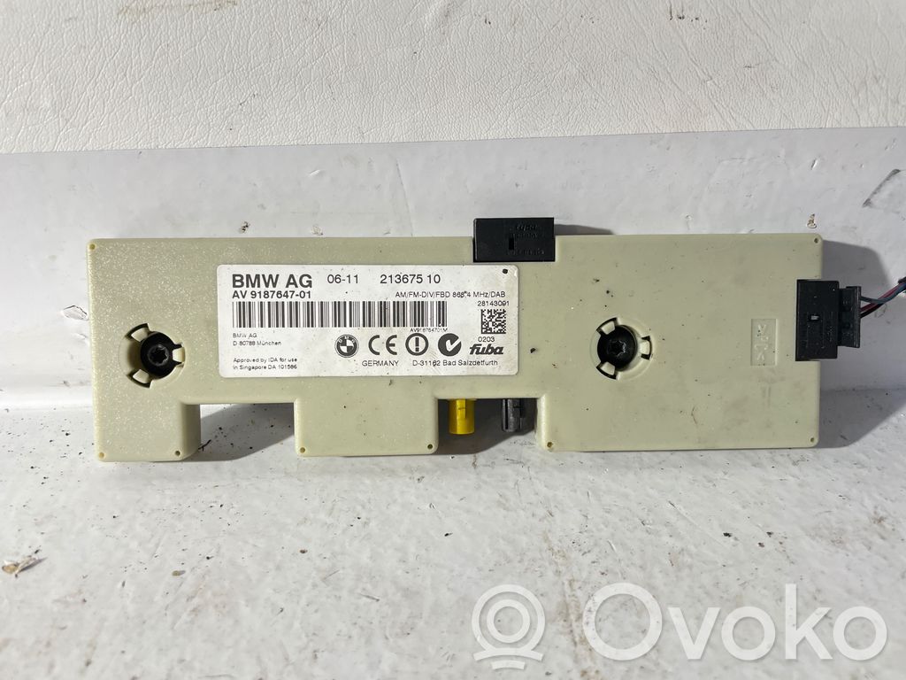 BMW 5 F10 F11 Antenos stiprintuvas 