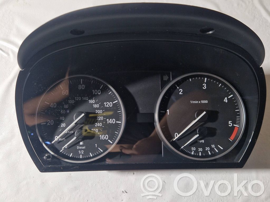 BMW 3 E90 E91 Licznik / Prędkościomierz 
