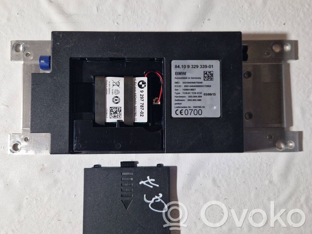 BMW 3 F30 F35 F31 Moduł / Sterownik Bluetooth 