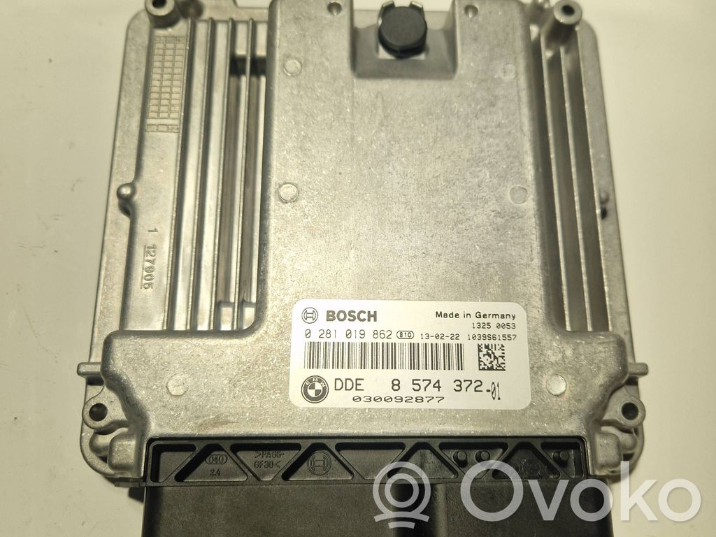 Sterownik / Moduł ECU   8574372,0281019862,030092877