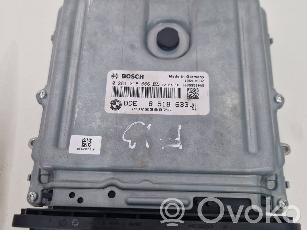 BMW 6 F12 F13 Engine control unit/module 