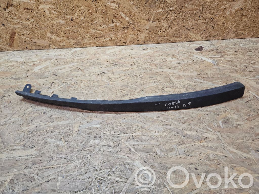 Opel Corsa D Front bumper lip 