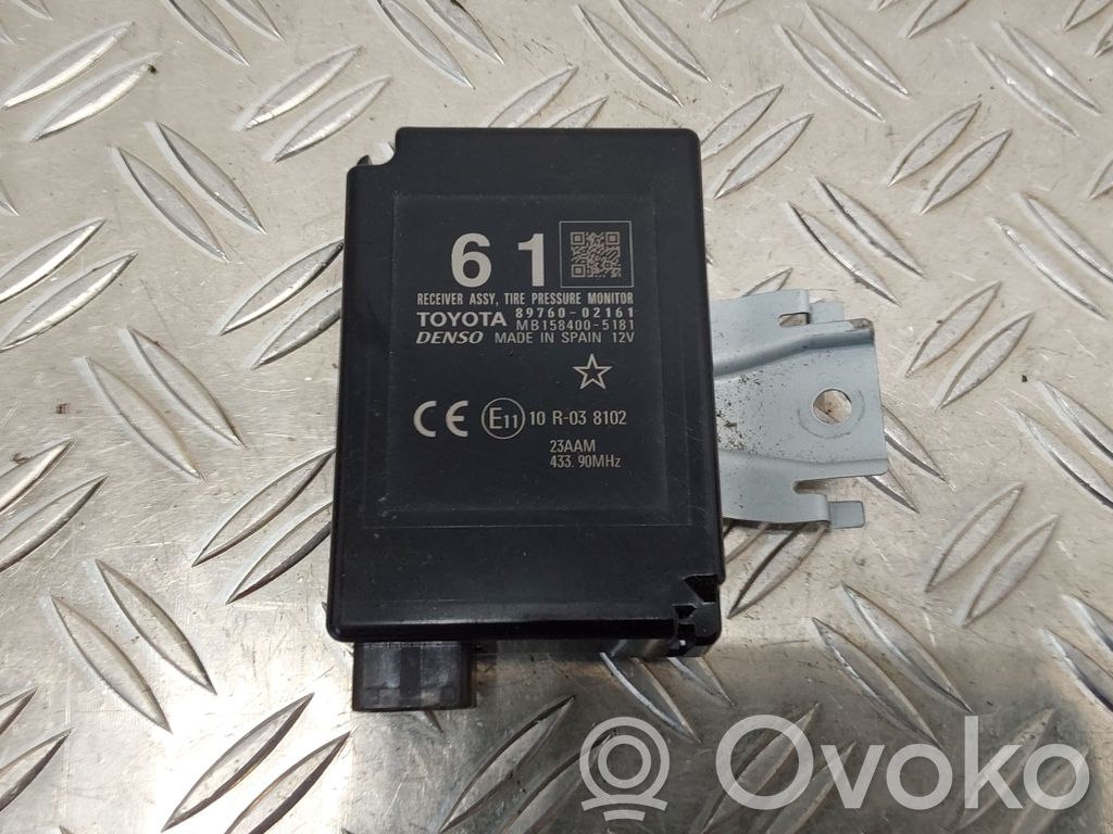 Toyota Auris E180 Tire pressure control unit 