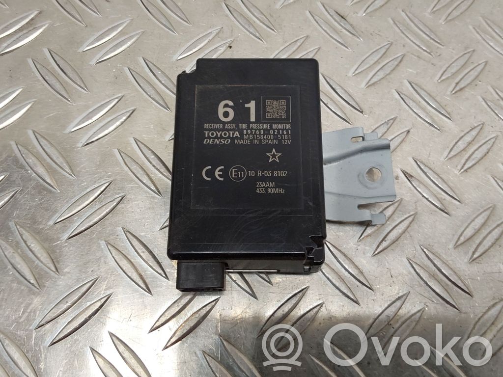 Toyota Auris E180 Tire pressure control unit 