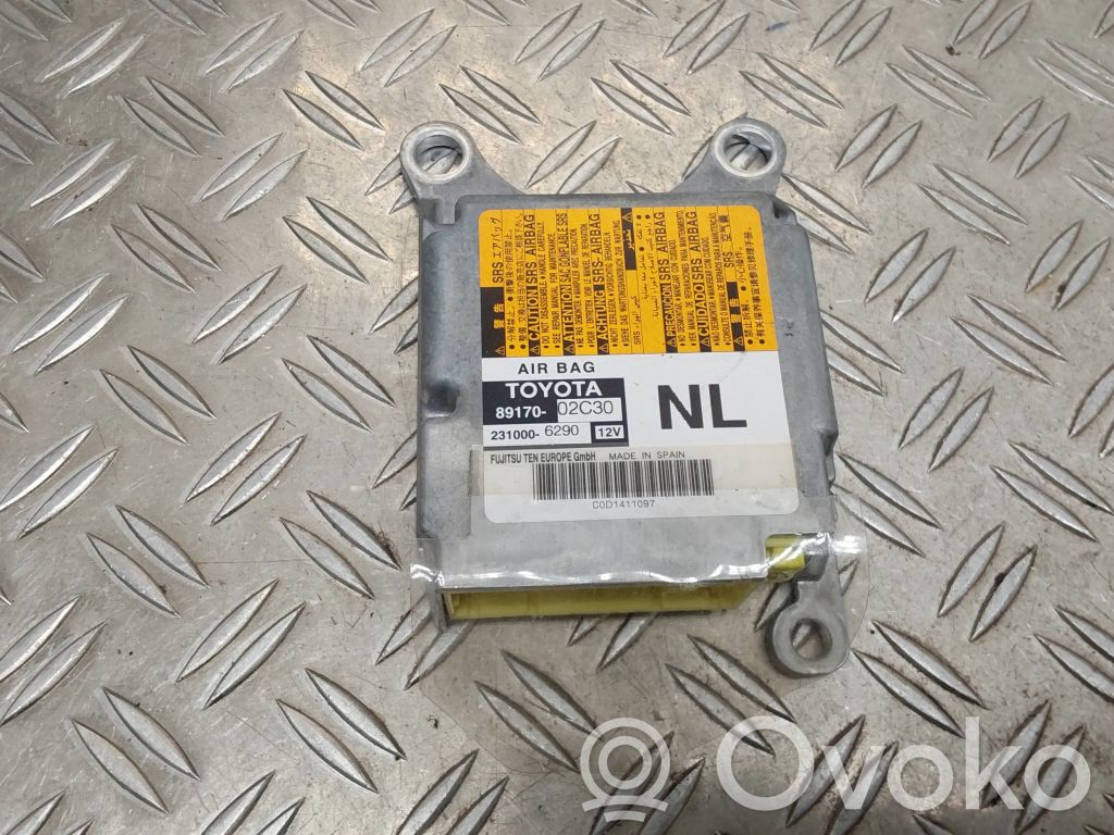 Toyota Auris E180 Airbag control unit/module 