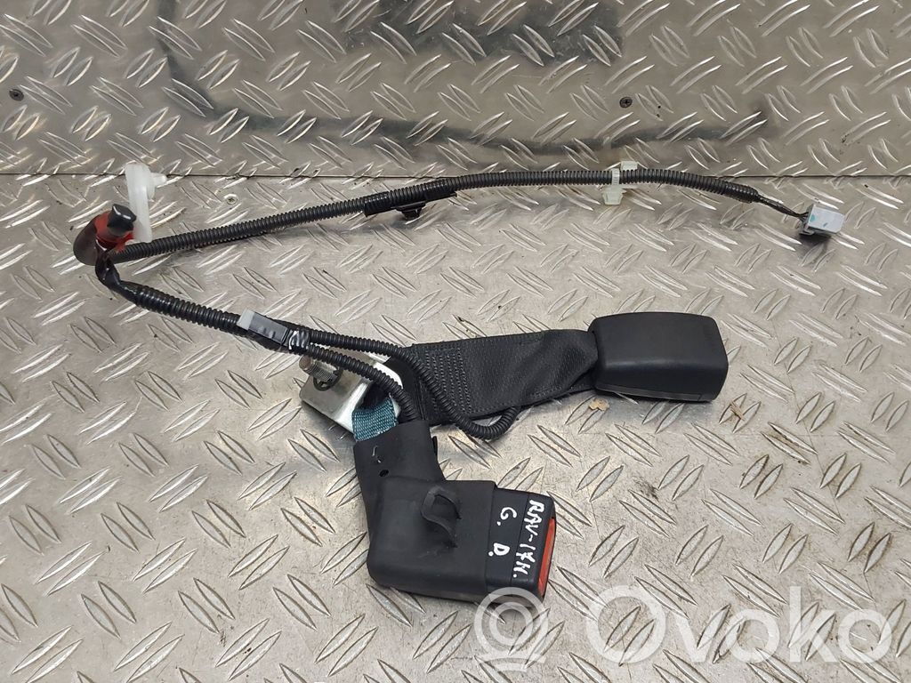 Toyota RAV 4 (XA40) Rear seatbelt buckle 