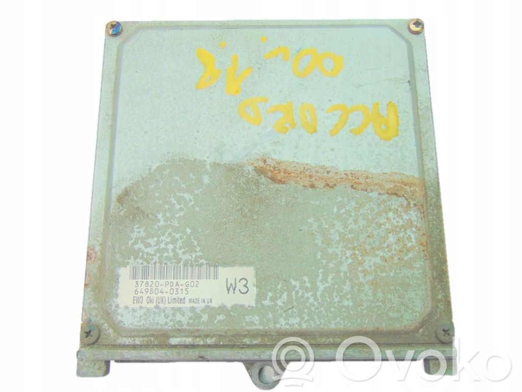 Honda Accord Engine control unit/module 