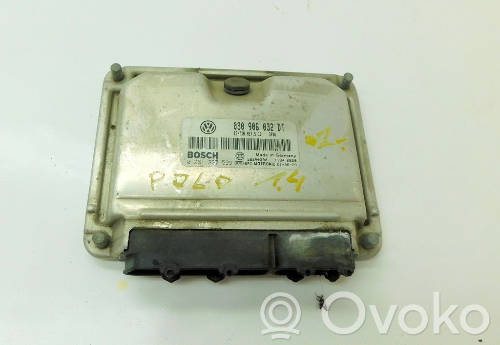 Volkswagen Polo III 6N 6N2 6NF Centralina/modulo motore ECU 