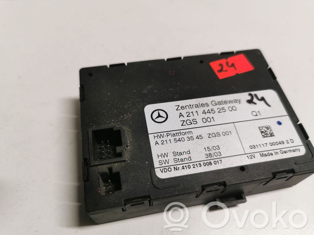 Mercedes-Benz E W211 Other control units/modules 