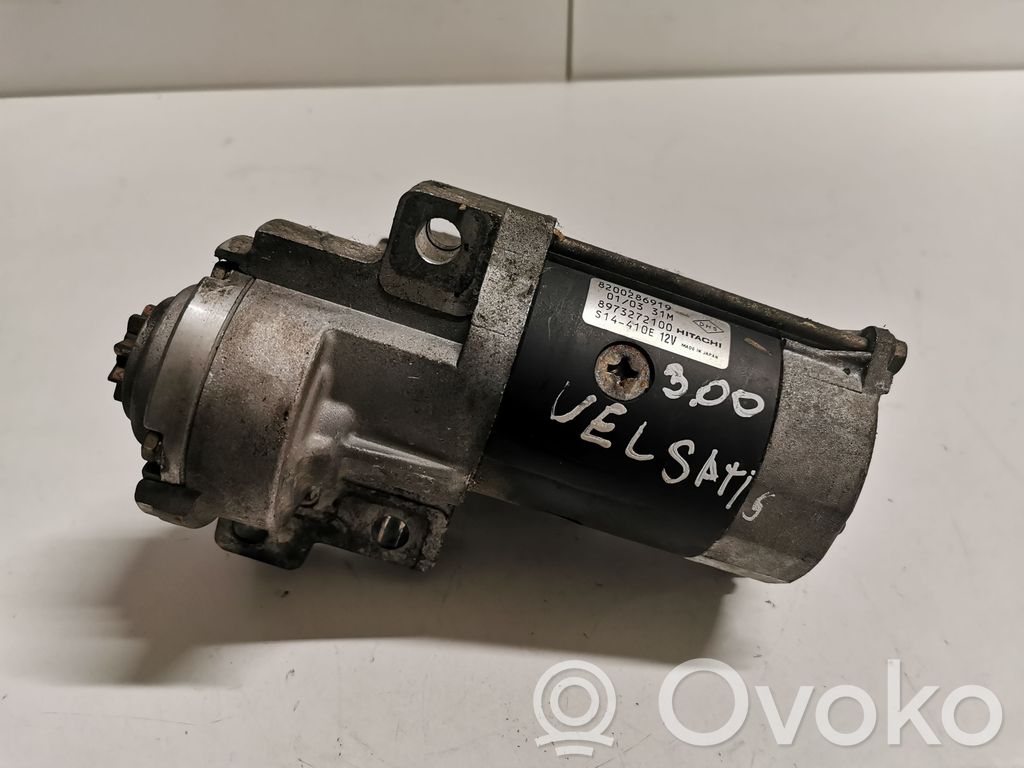 Renault Vel Satis Starteris 