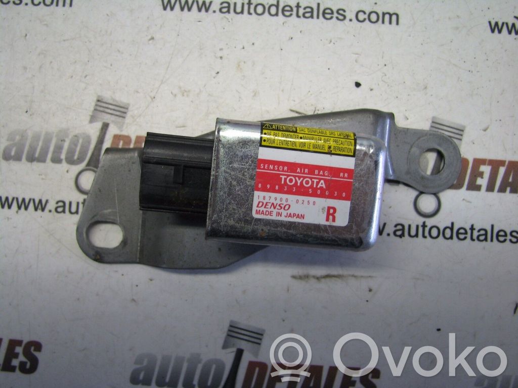 Lexus LS 430 Airbagsensor Crashsensor Drucksensor 