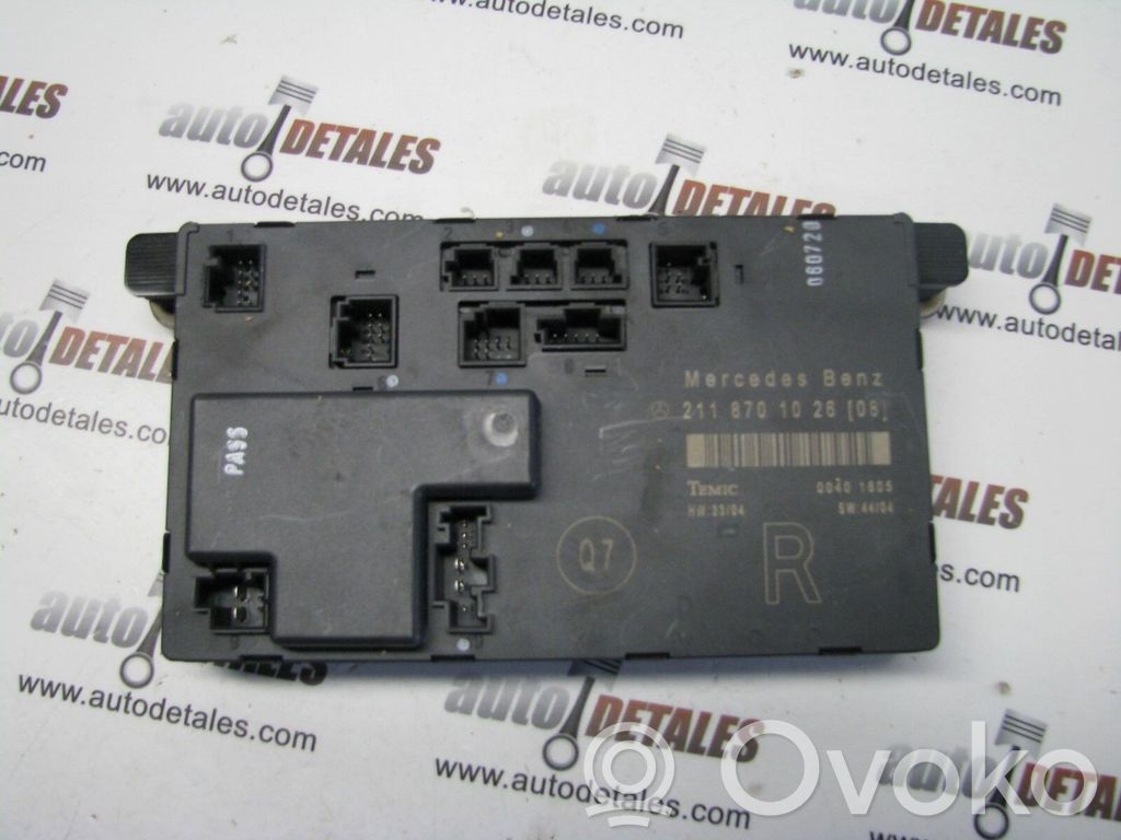 Mercedes-Benz E W211 Door control unit/module 