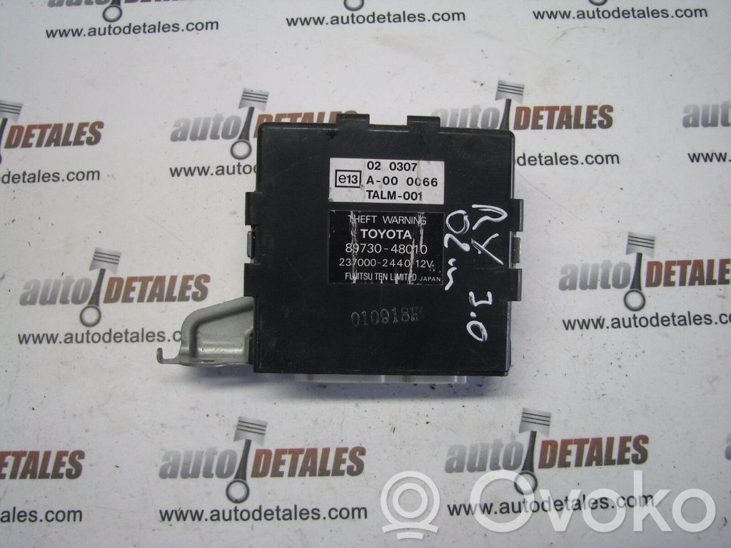 Lexus RX 300 Other control units/modules 