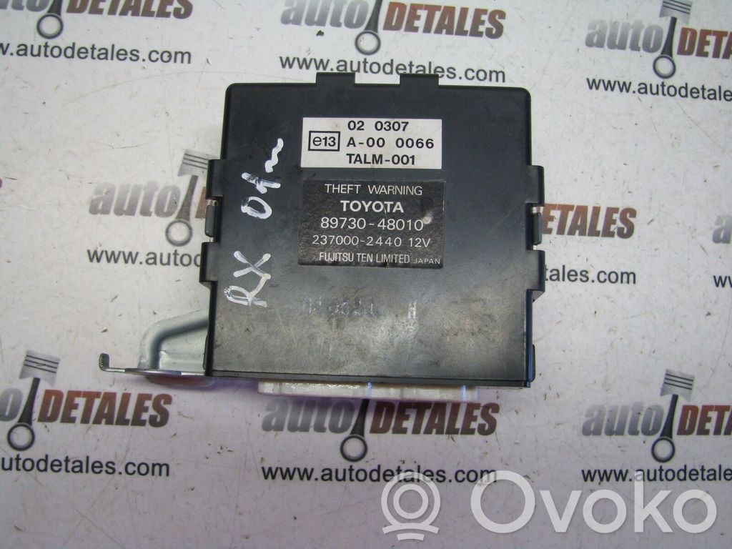 Lexus RX 300 Other control units/modules 