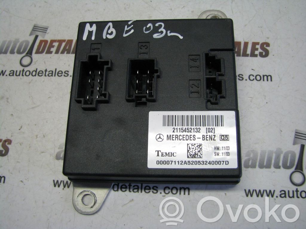 Mercedes-Benz E W211 Module confort 