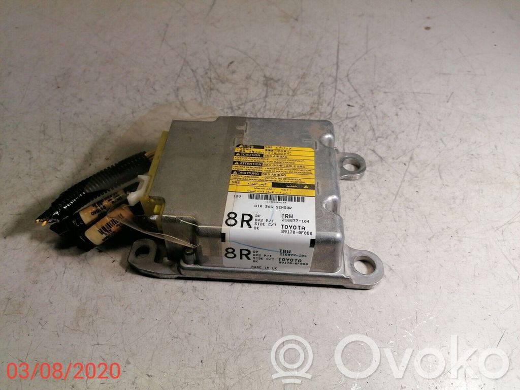 Toyota Corolla Verso AR10 Airbag control unit/module 