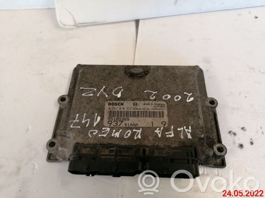 Alfa Romeo 147 Engine control unit/module 