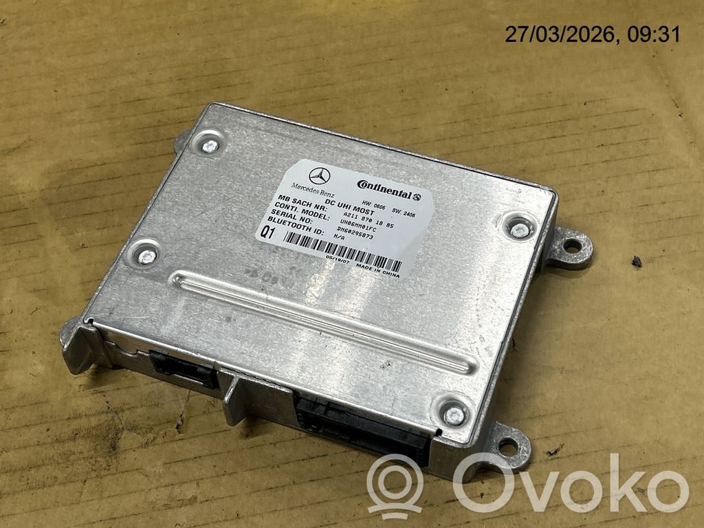 Mercedes-Benz E W211 Unidad de control/módulo de bluetooth 