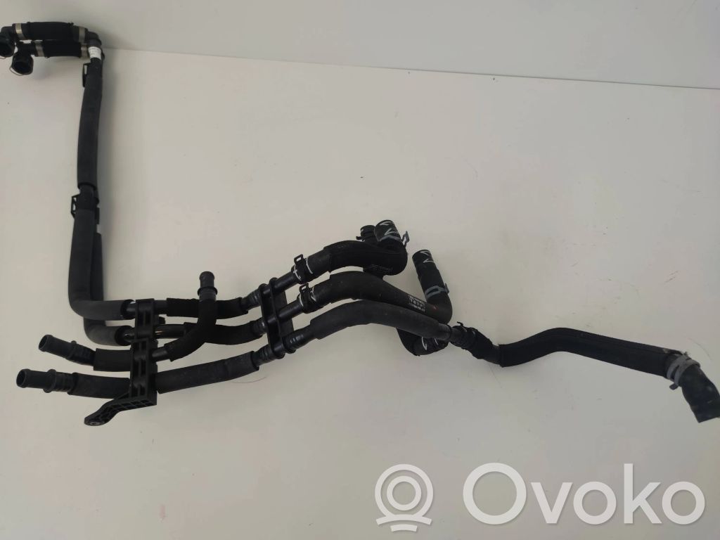 Audi e-tron Electric car engine cooling hoses/pipes 