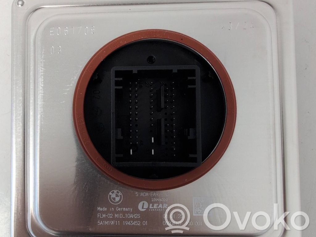 BMW X5 G05 Módulo de control de balasto LED 