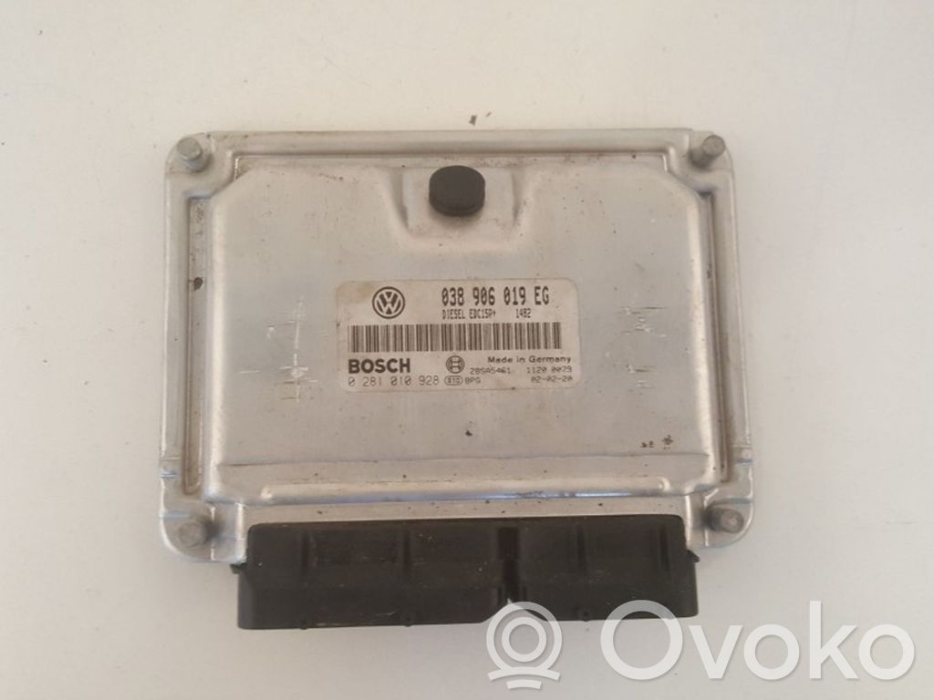 Skoda Superb B5 (3U) Engine control unit/module 
