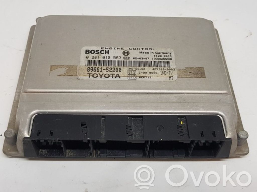 Toyota Yaris Engine control unit/module 