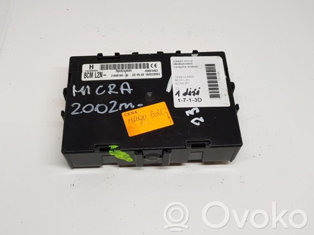 Nissan Micra Other control units/modules 