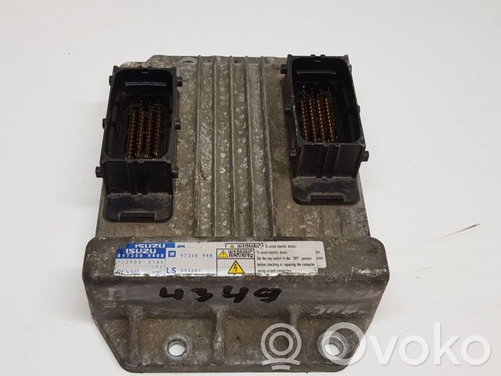 Opel Meriva A Engine control unit/module 
