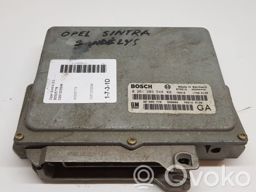 Opel Sintra Engine control unit/module 
