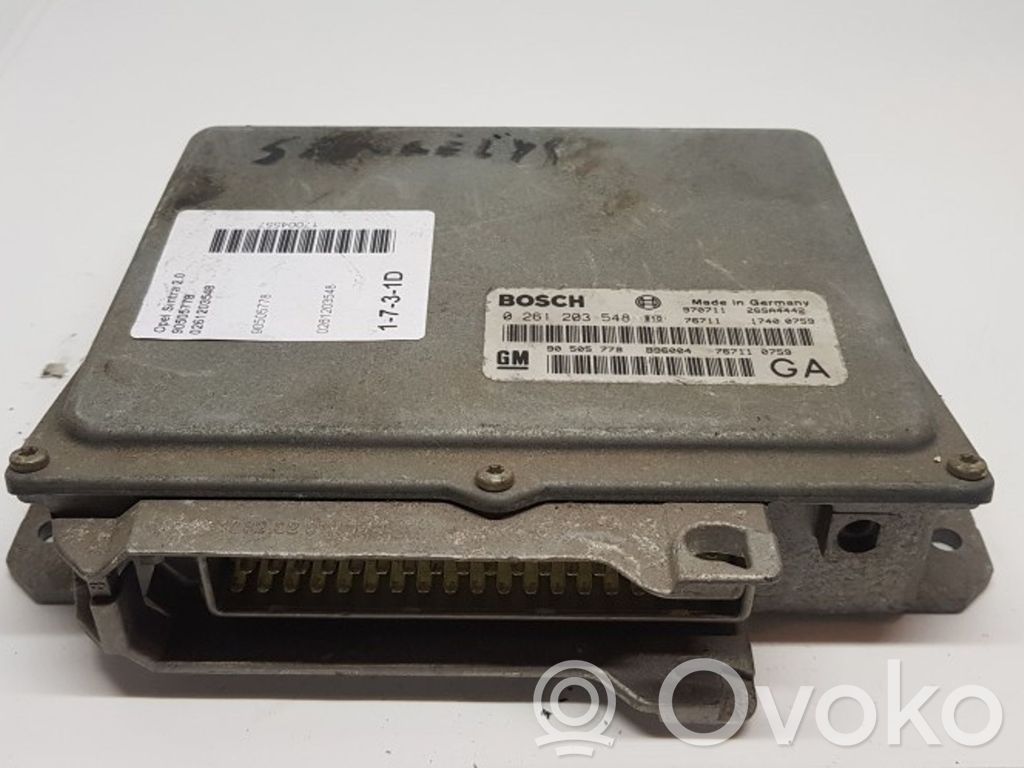 Opel Sintra Engine control unit/module 