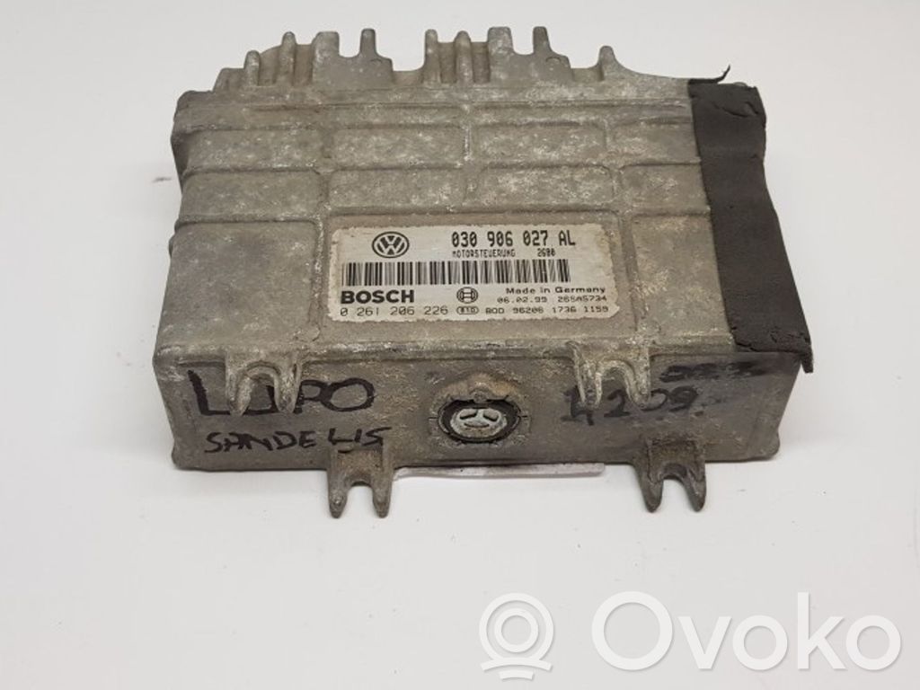 Engine control unit/module   030906027AL,0261206226
