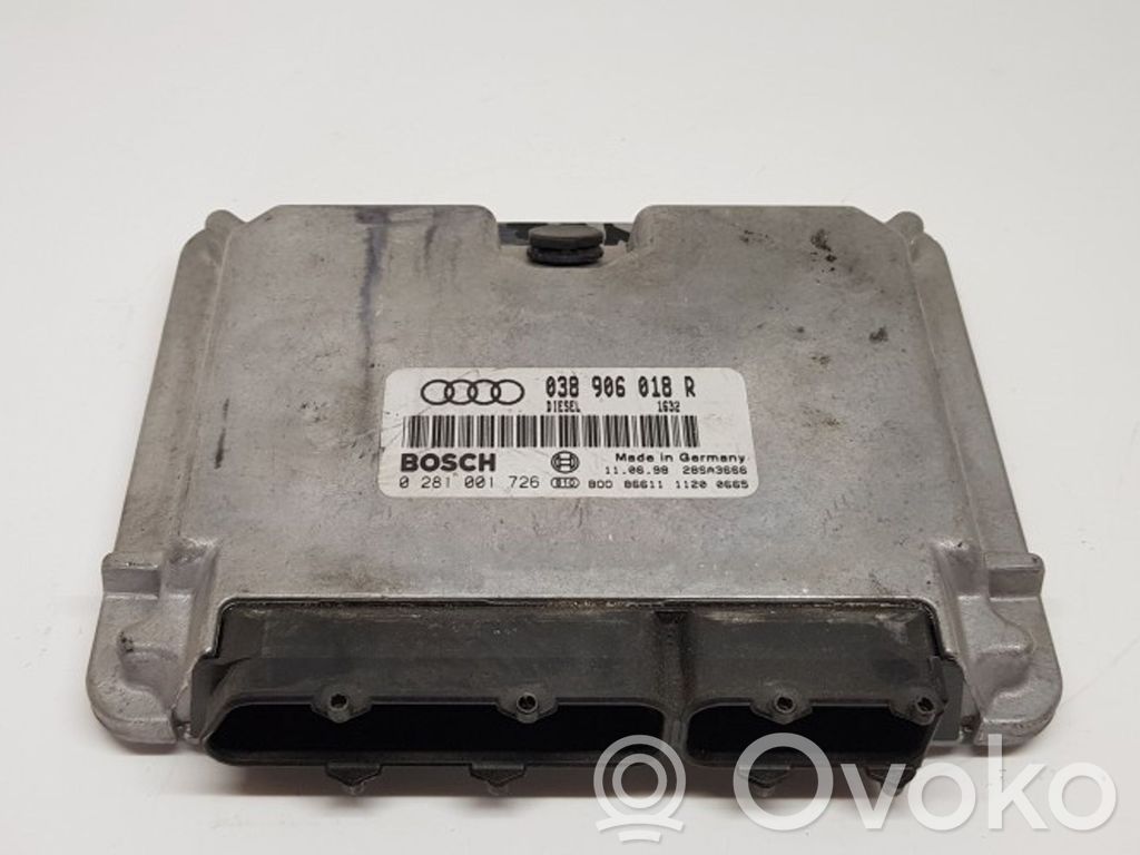 Engine control unit/module   038906018R,0281001726
