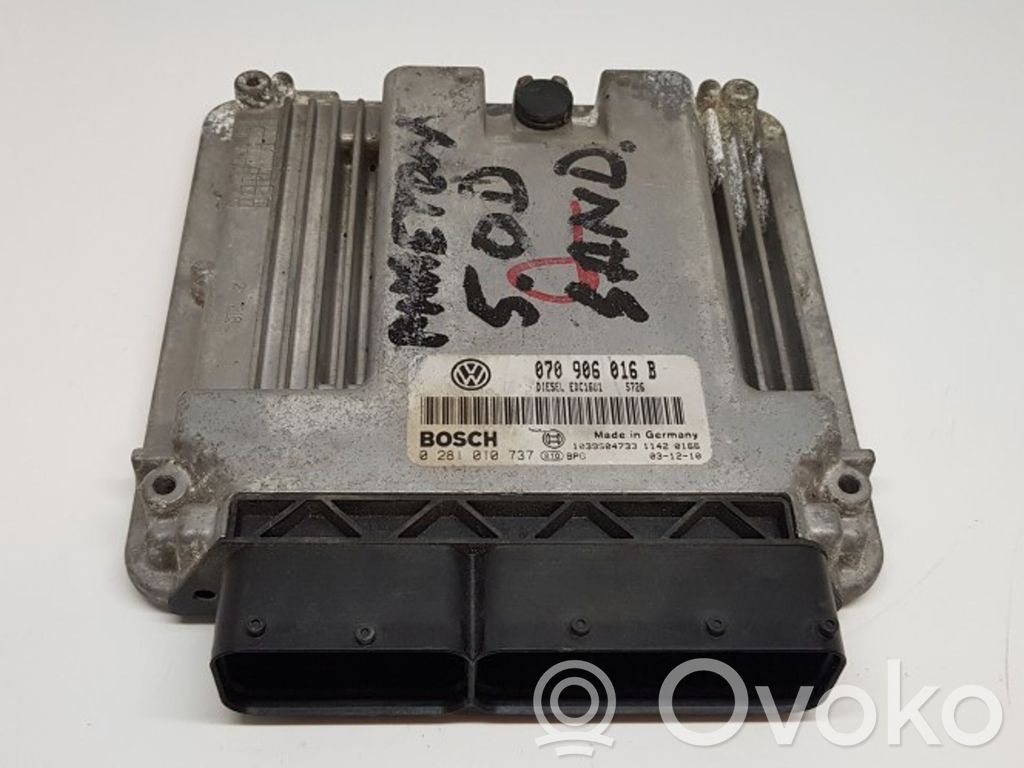 Engine control unit/module   070906016B,0281010737