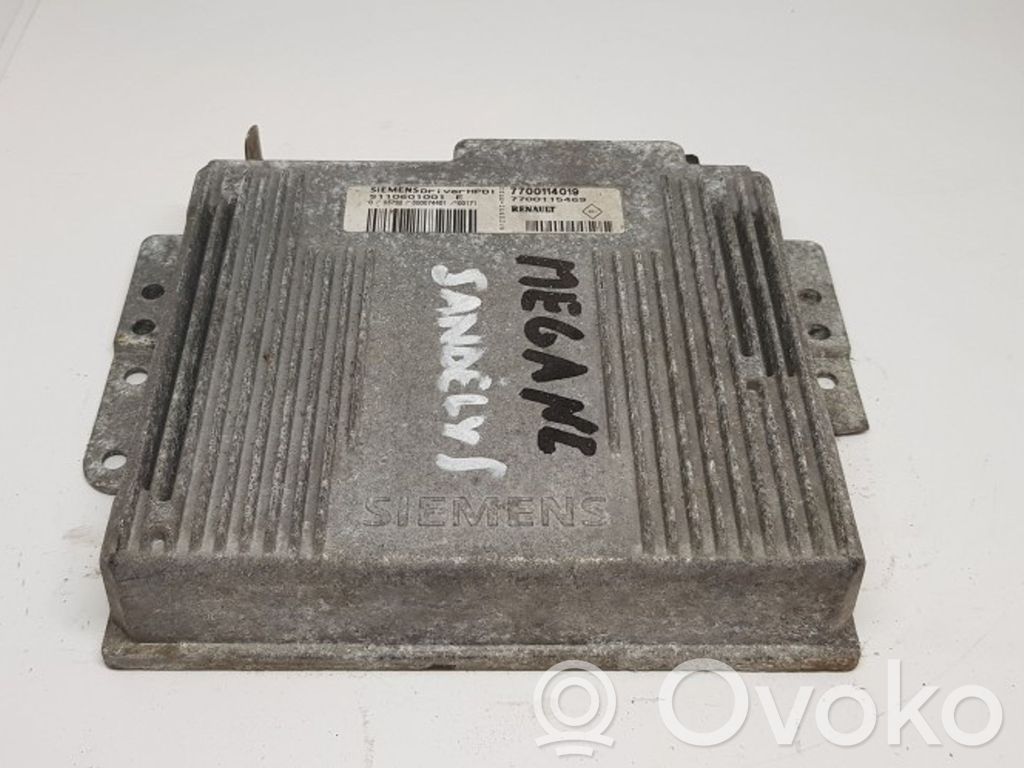 Engine control unit/module   S110601001E,7700114019