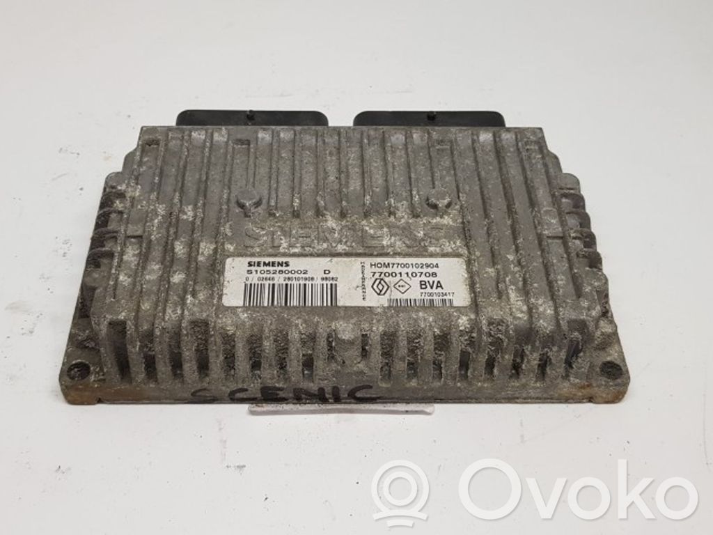 Renault Scenic I Engine control unit/module 