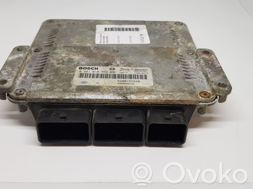 Engine control unit/module   0281010556,8200153946