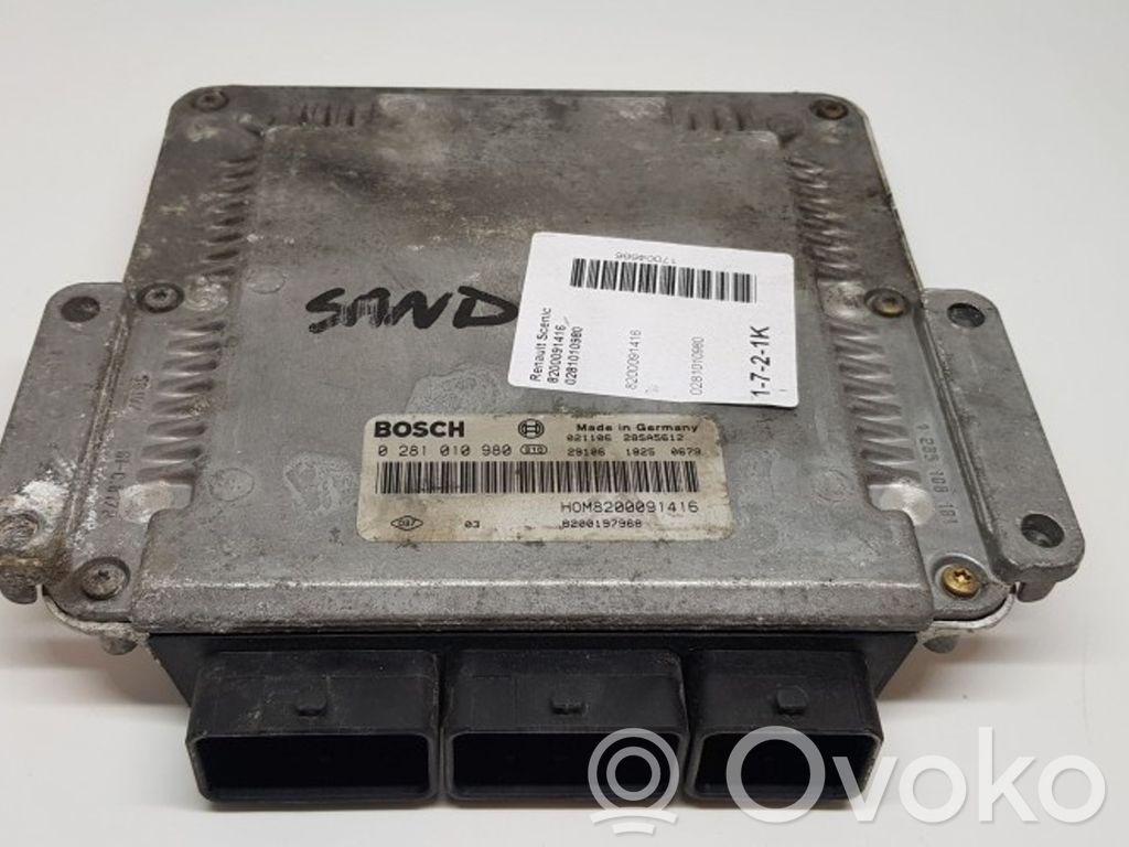 Renault Laguna II Engine control unit/module 