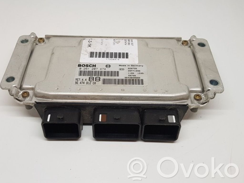 Peugeot 307 CC Engine control unit/module 